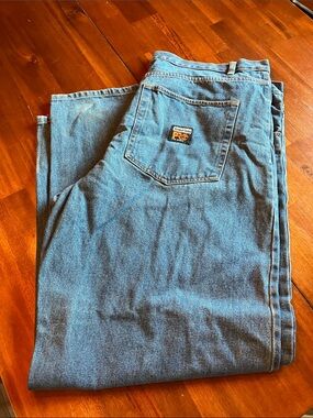 Timberland PRO Men's Light Blue Relaxed Fit Work Jeans